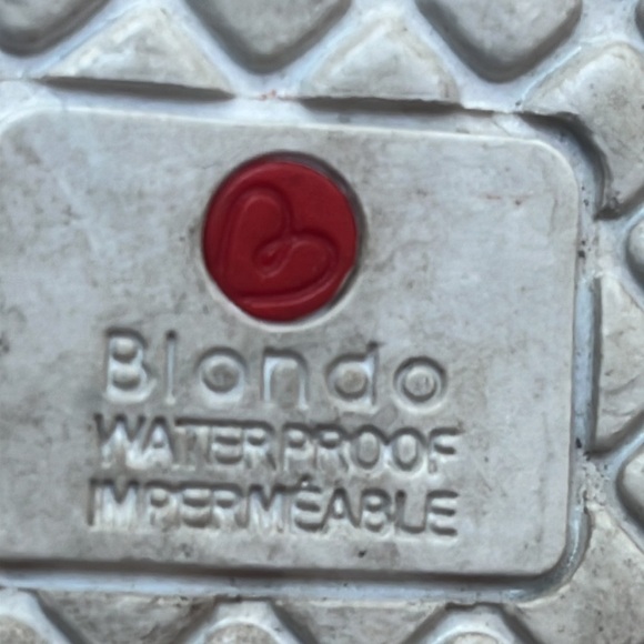 Womens BLONDO Glenda Black Suede Waterproof Zip Up Boots / Size 8.5 m - Picture 9 of 10